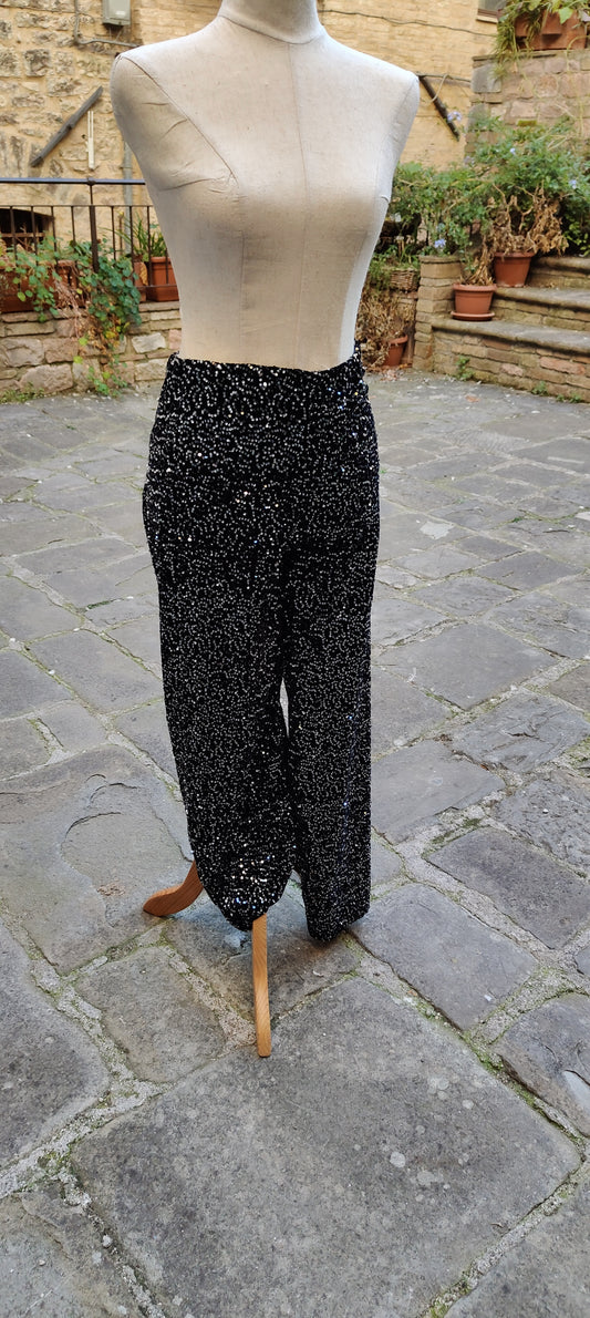 Pantaloni pailettosi