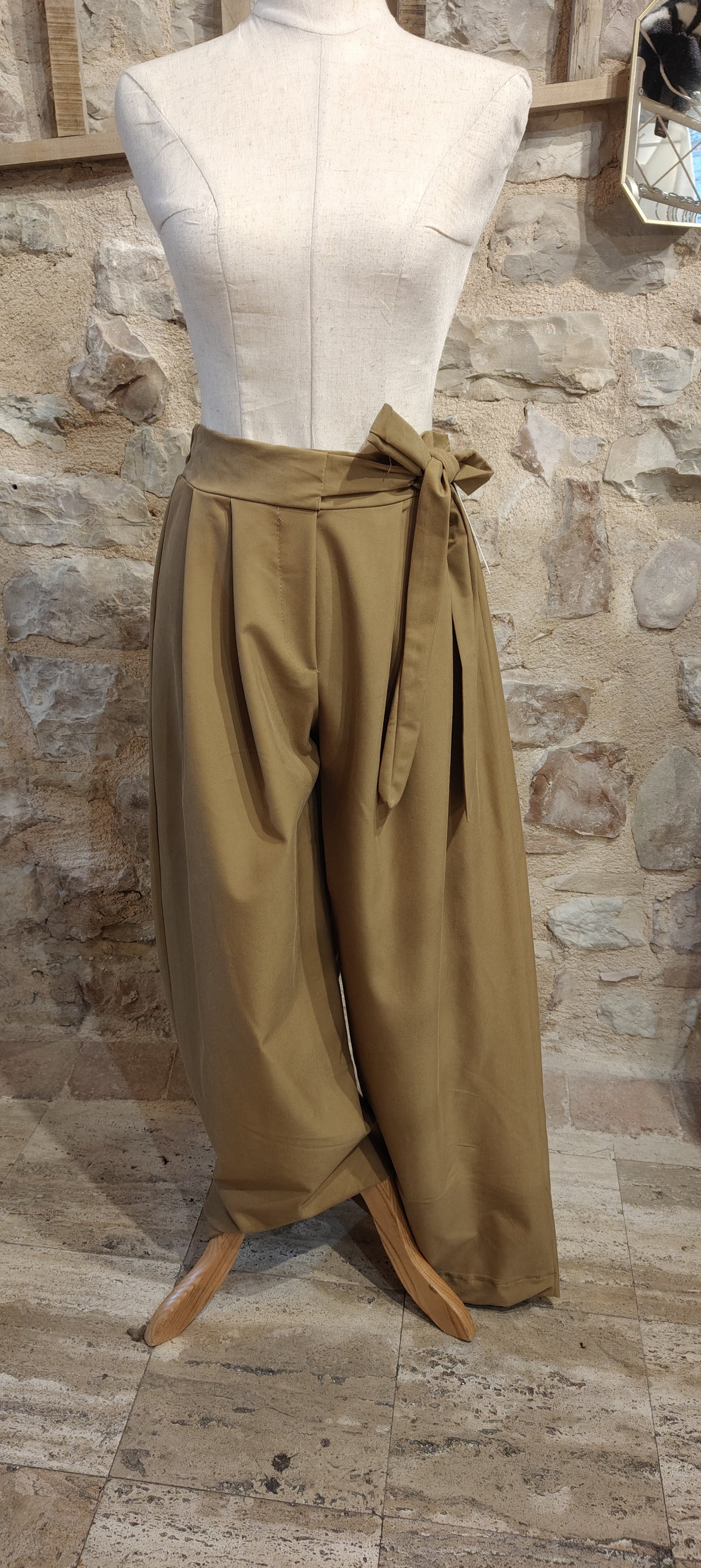 Pantaloni panopesca senape