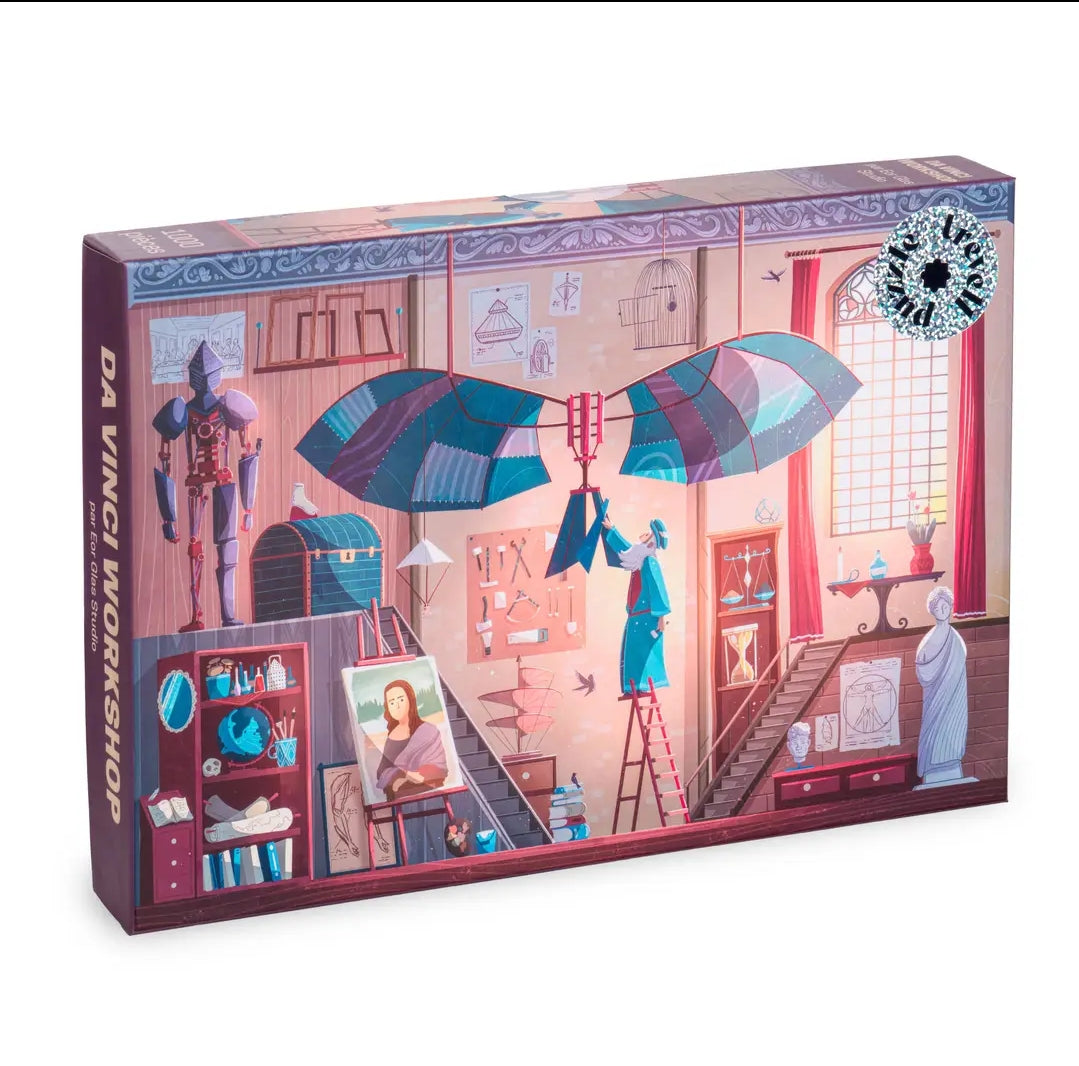 Puzzle Da Vinci Workshop 1000 pezzi