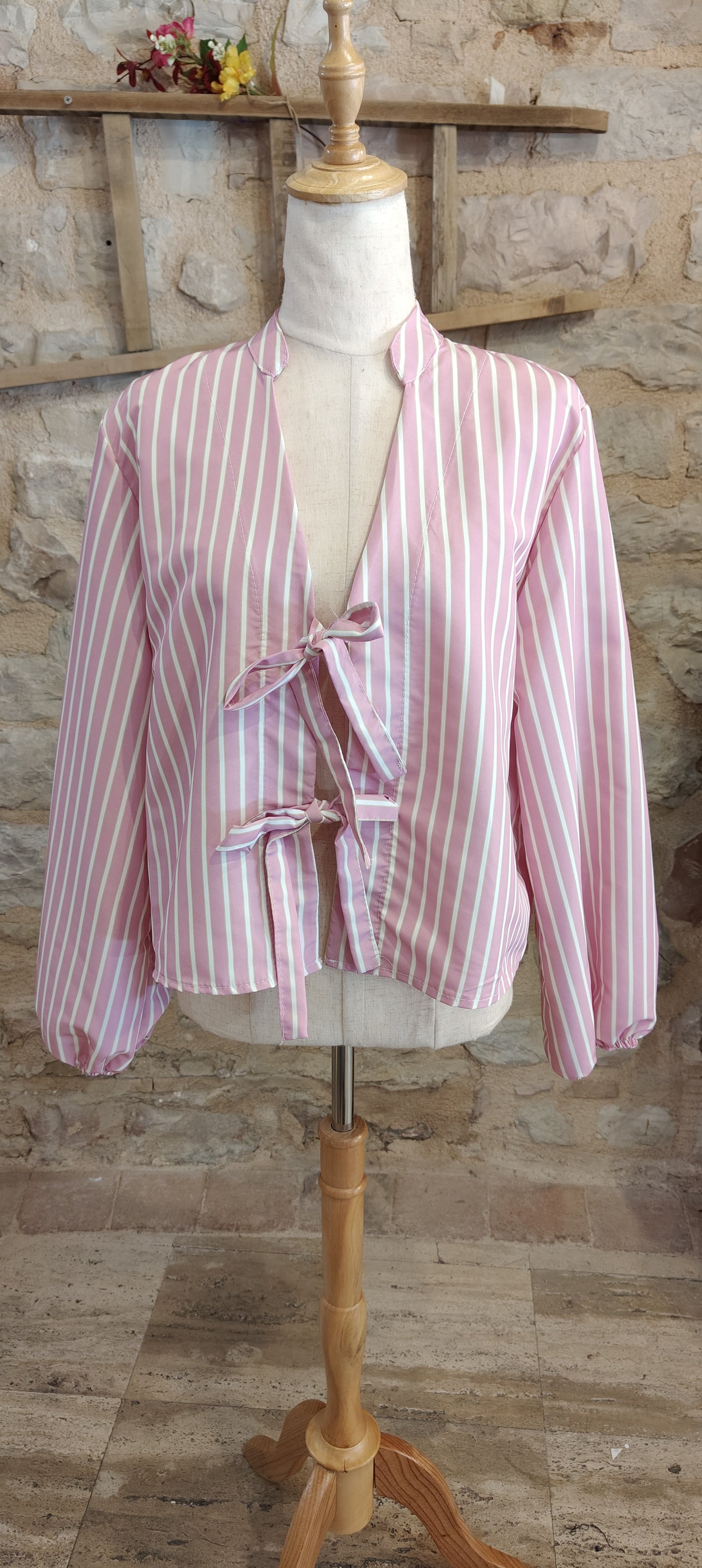 Camicia fiocchetti (rosa)