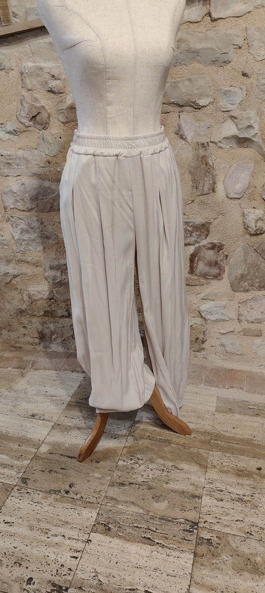 Pantalone manopesca bianco