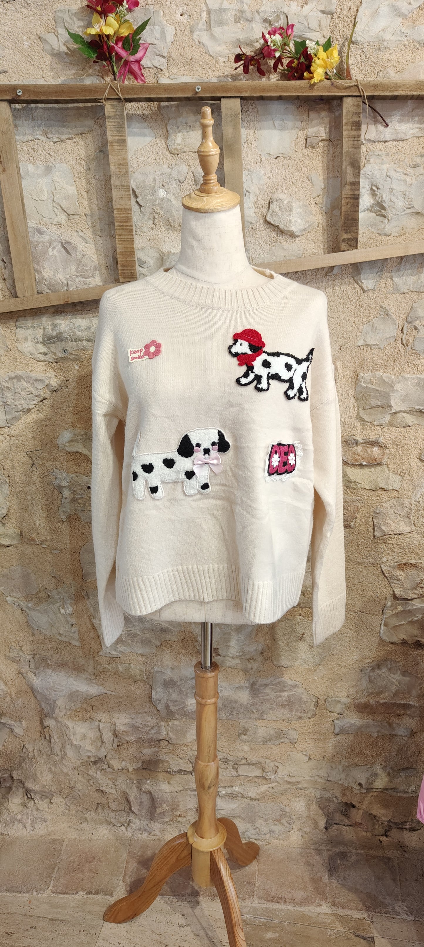 Felpa appliques
