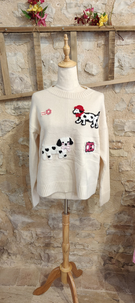 Felpa appliques