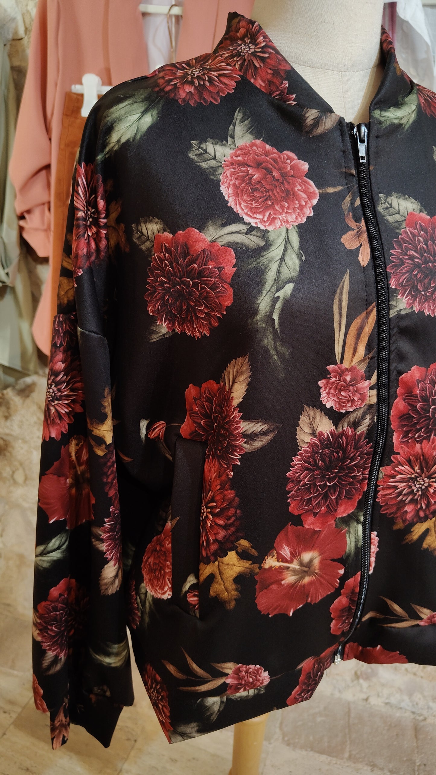 Bomber fiori
