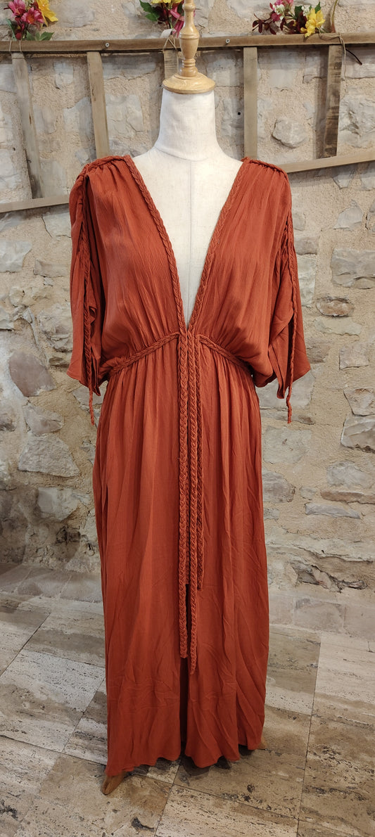 Abito dea (rosso mattone)