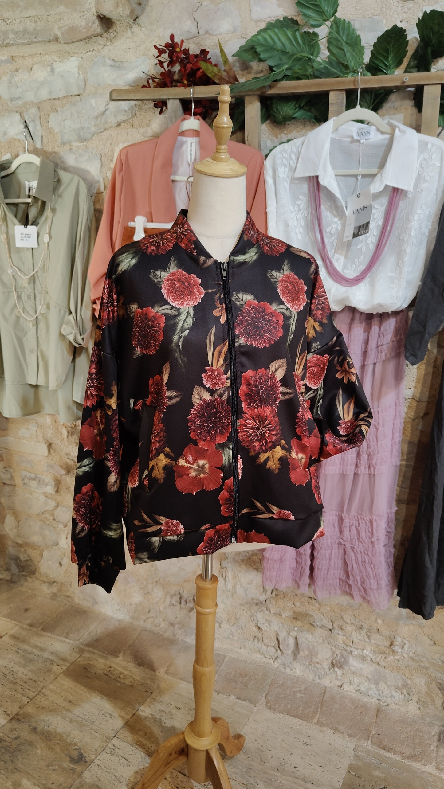 Bomber fiori