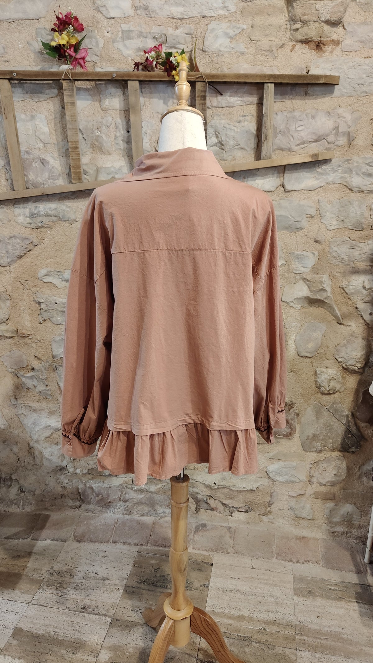 Camicia campanella pesca