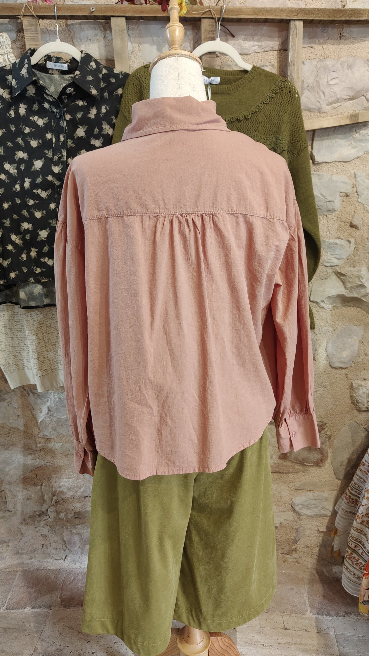 Camicia basic (pesca)