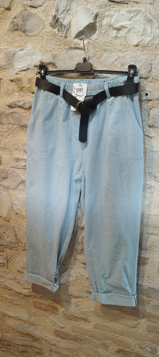 Pantalone costine carta da zucchero