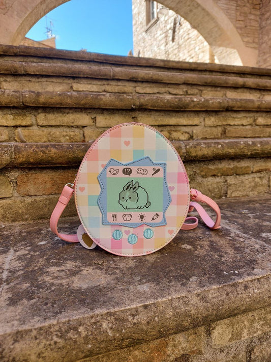 Borsetta Tamagotchi rosa