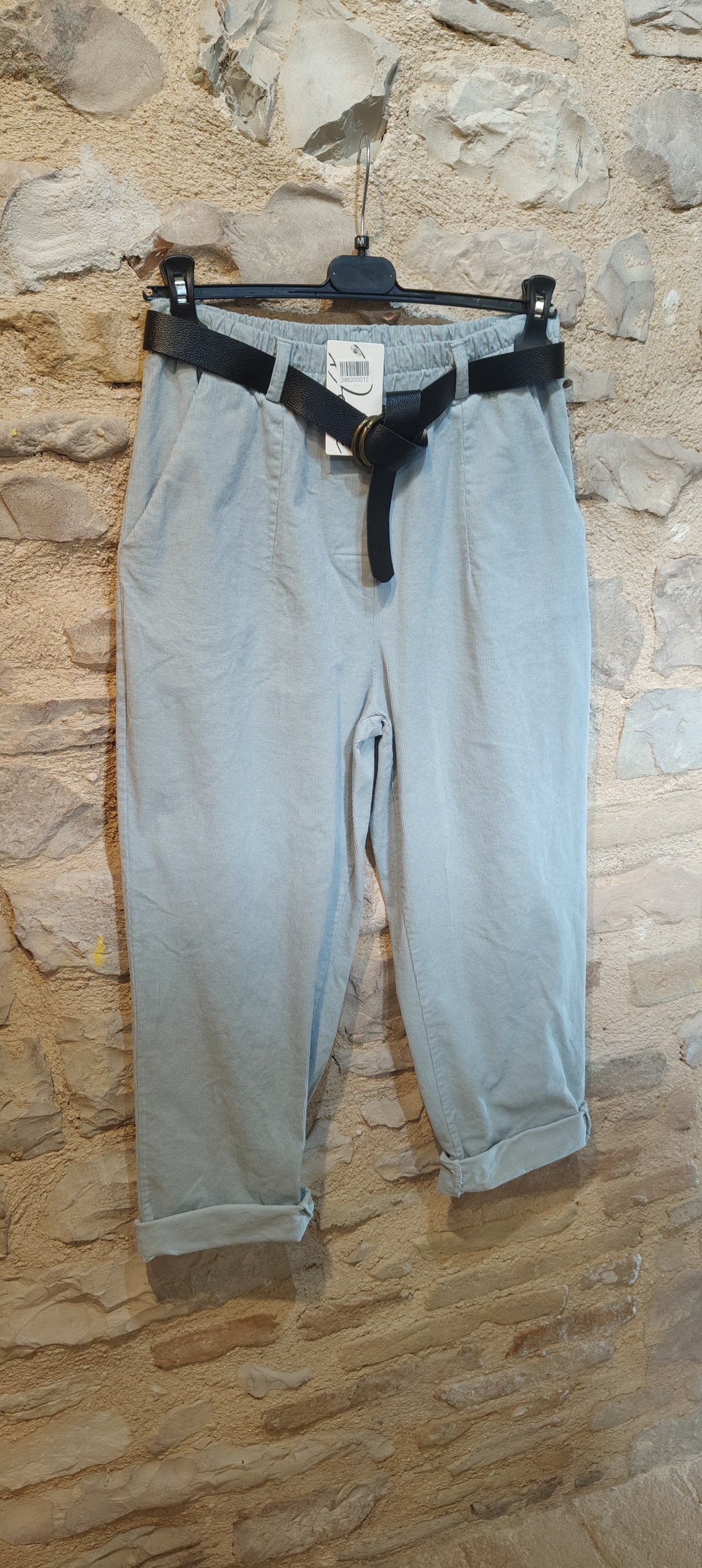 Pantalone costine carta da zucchero