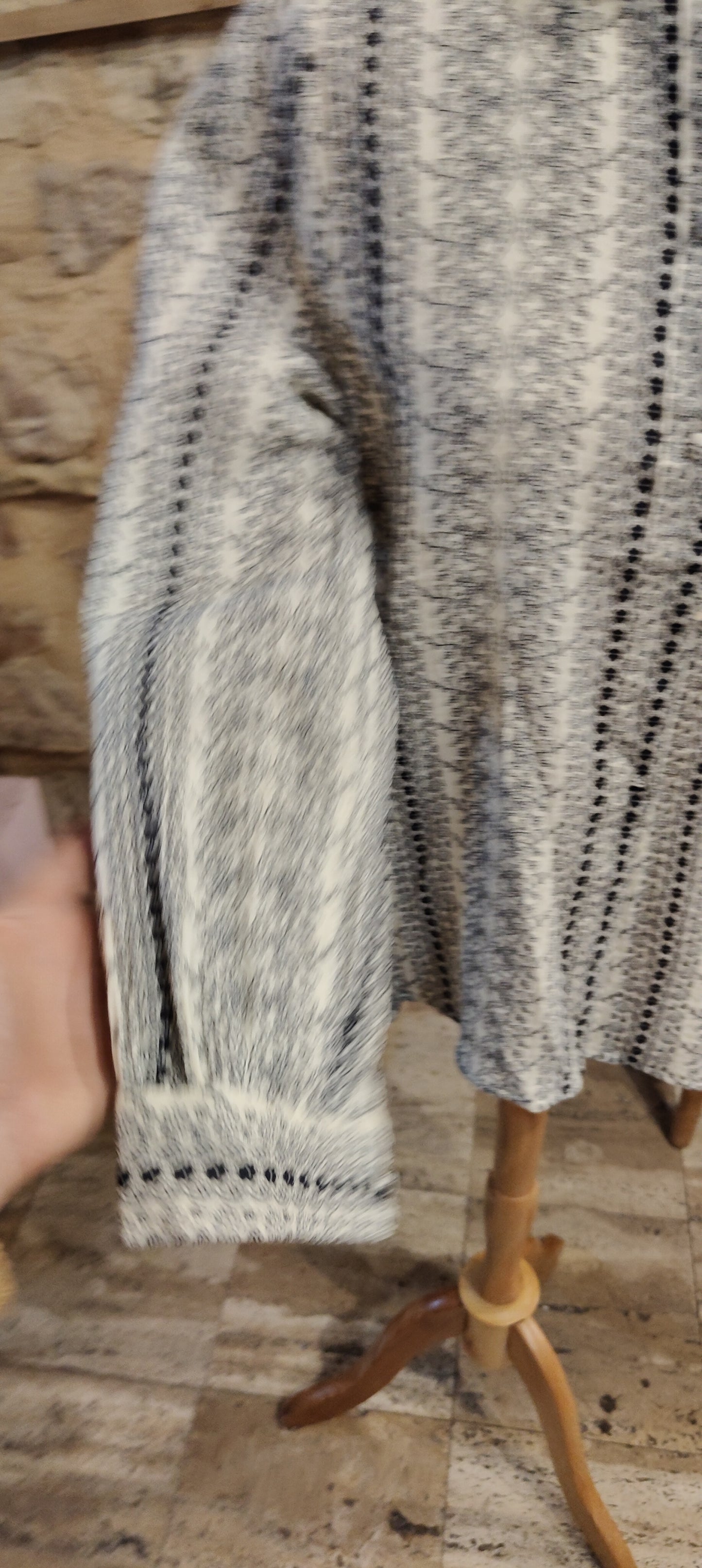 Camicetta ghirigori blu