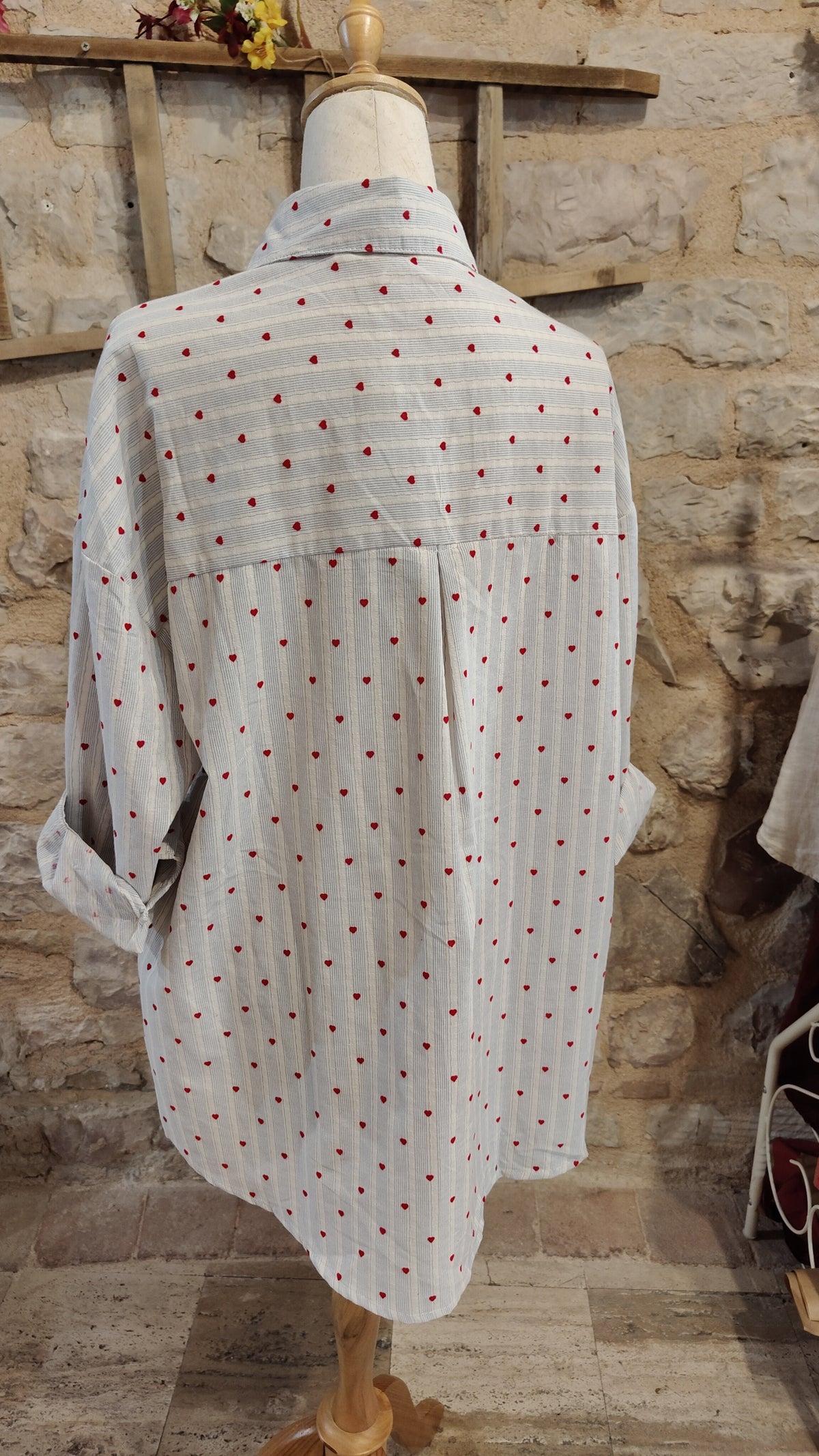 Camicia cuoricini