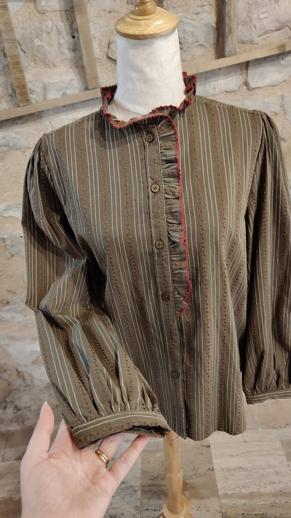 Camicia rosine (marrone)