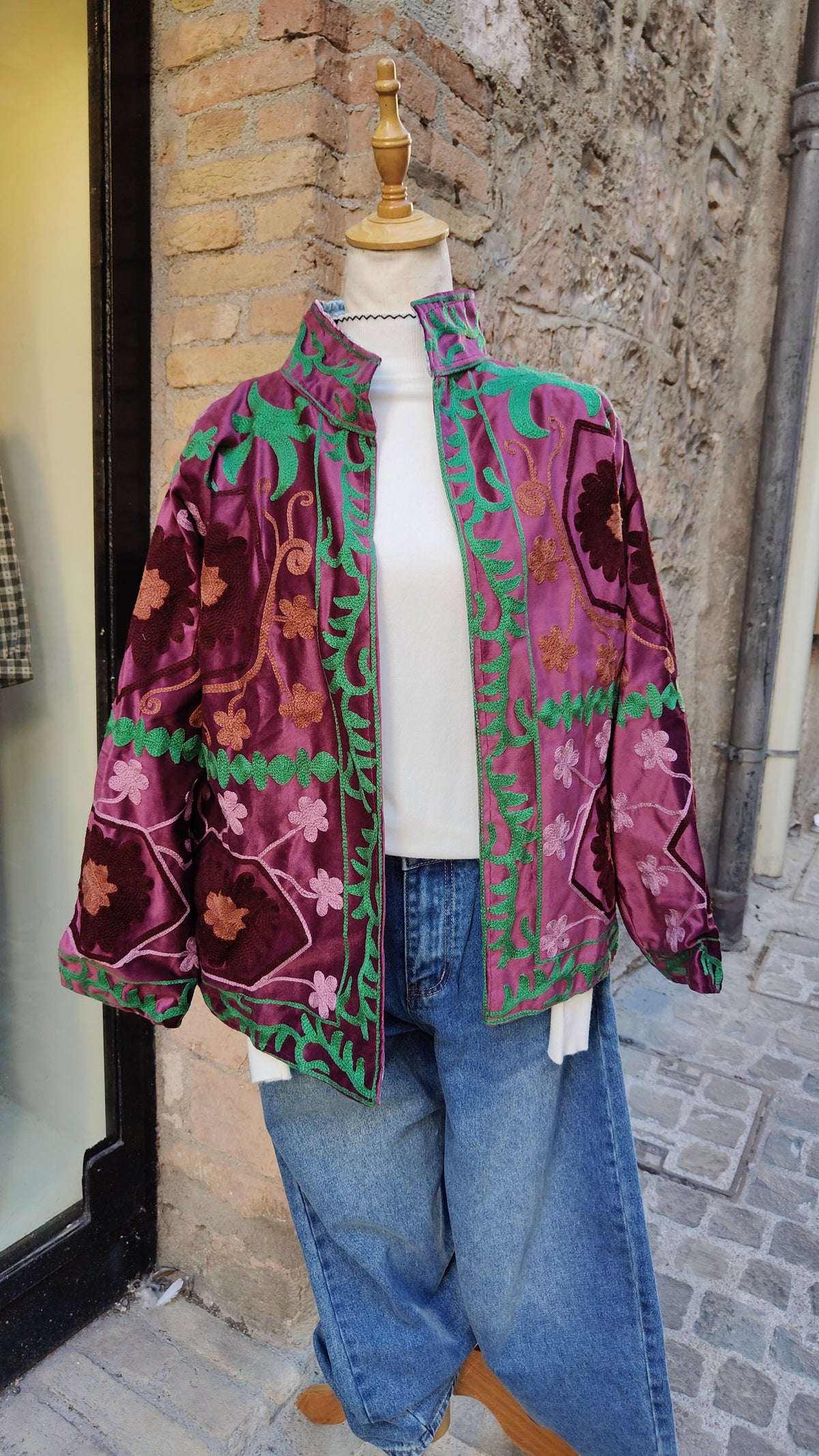 Kimono Suzani Melanzana
