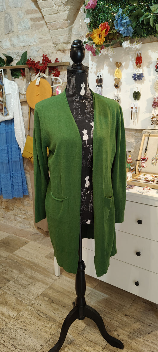 Cardigan verde