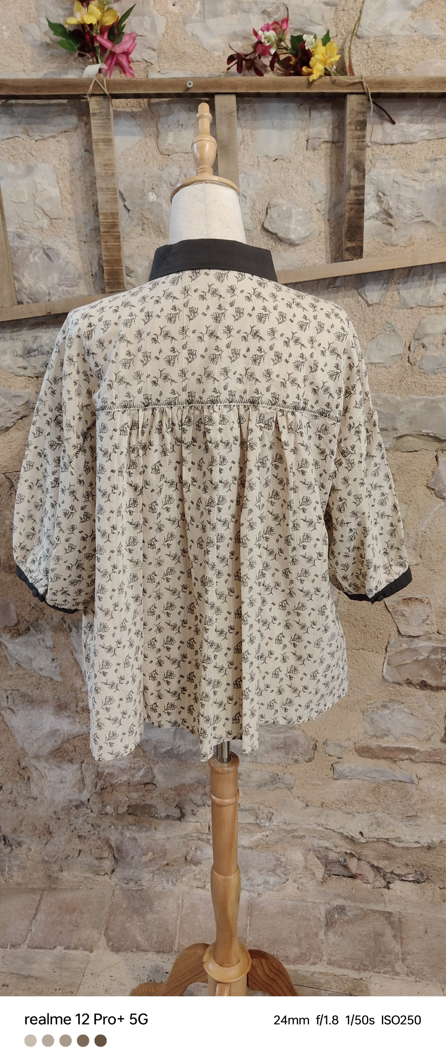 Camicia gardenia