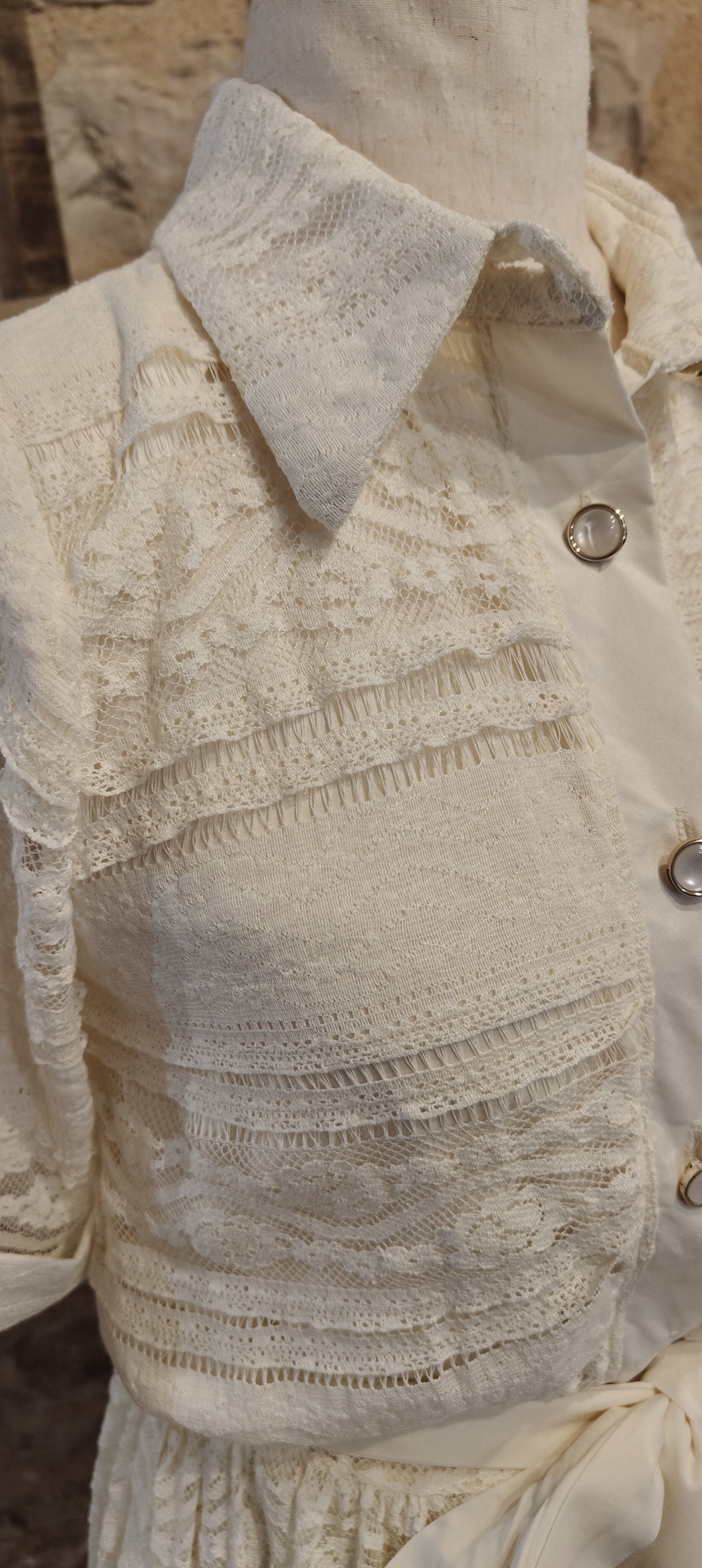 Abito boho bianco