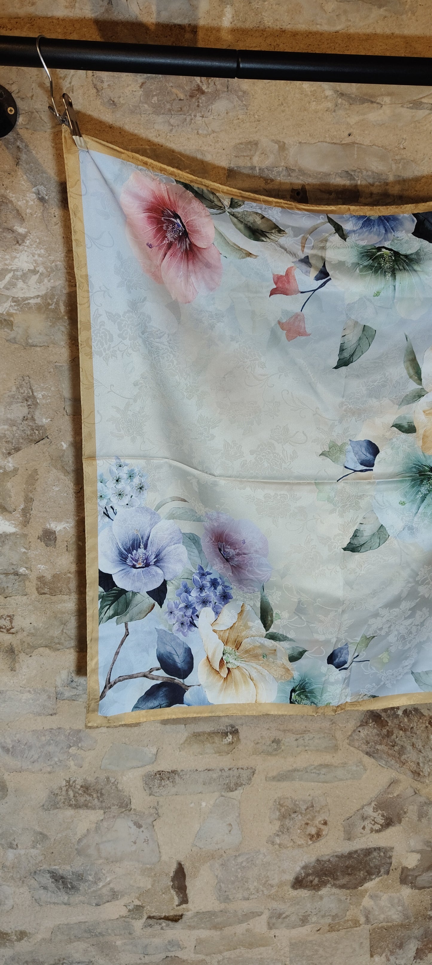 Foulard campo fiorito