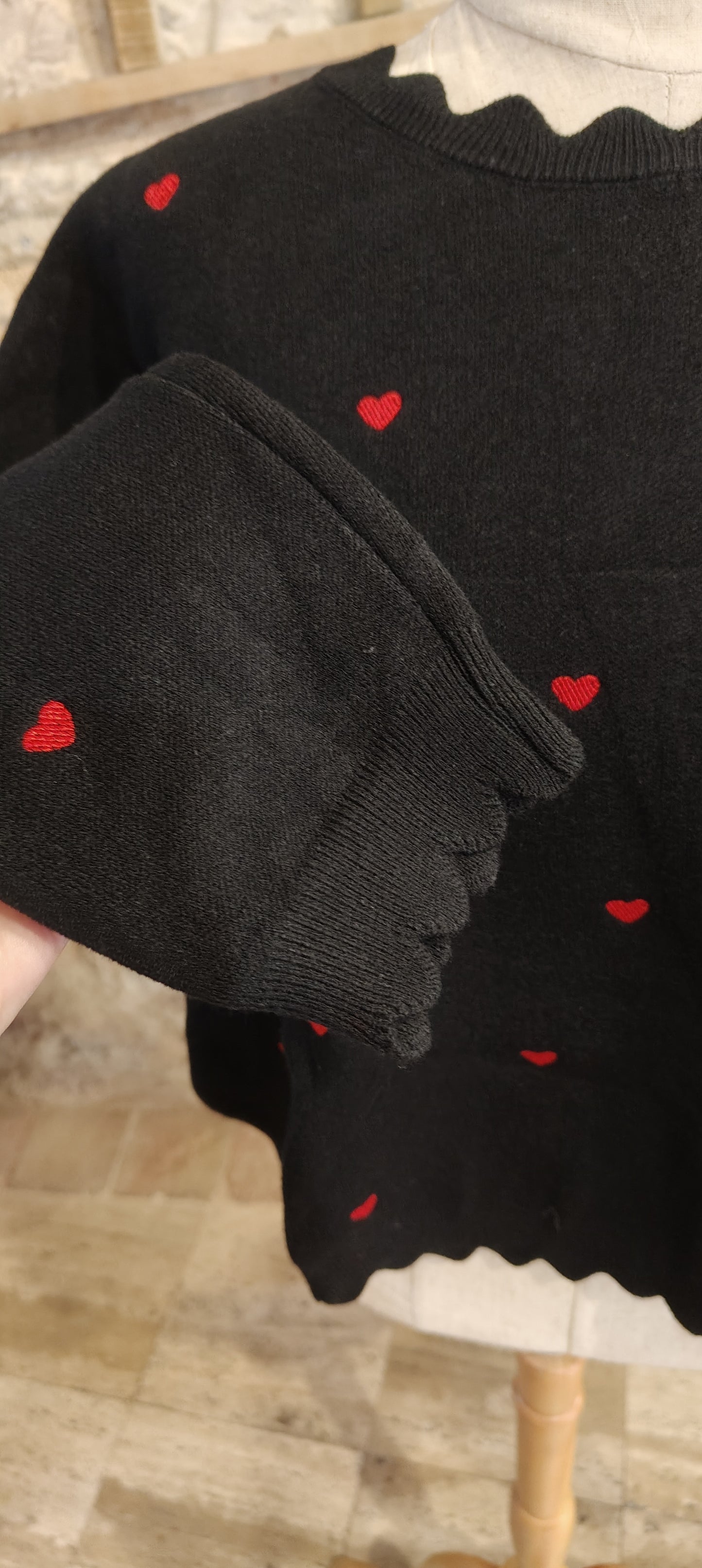 Maglioncino cuori