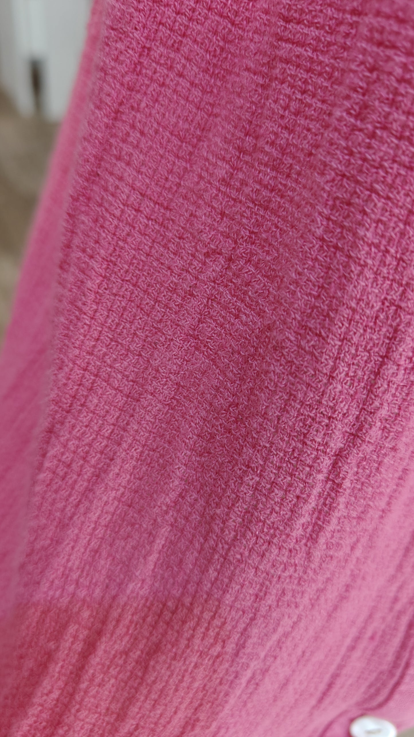 Abito lino fucsia