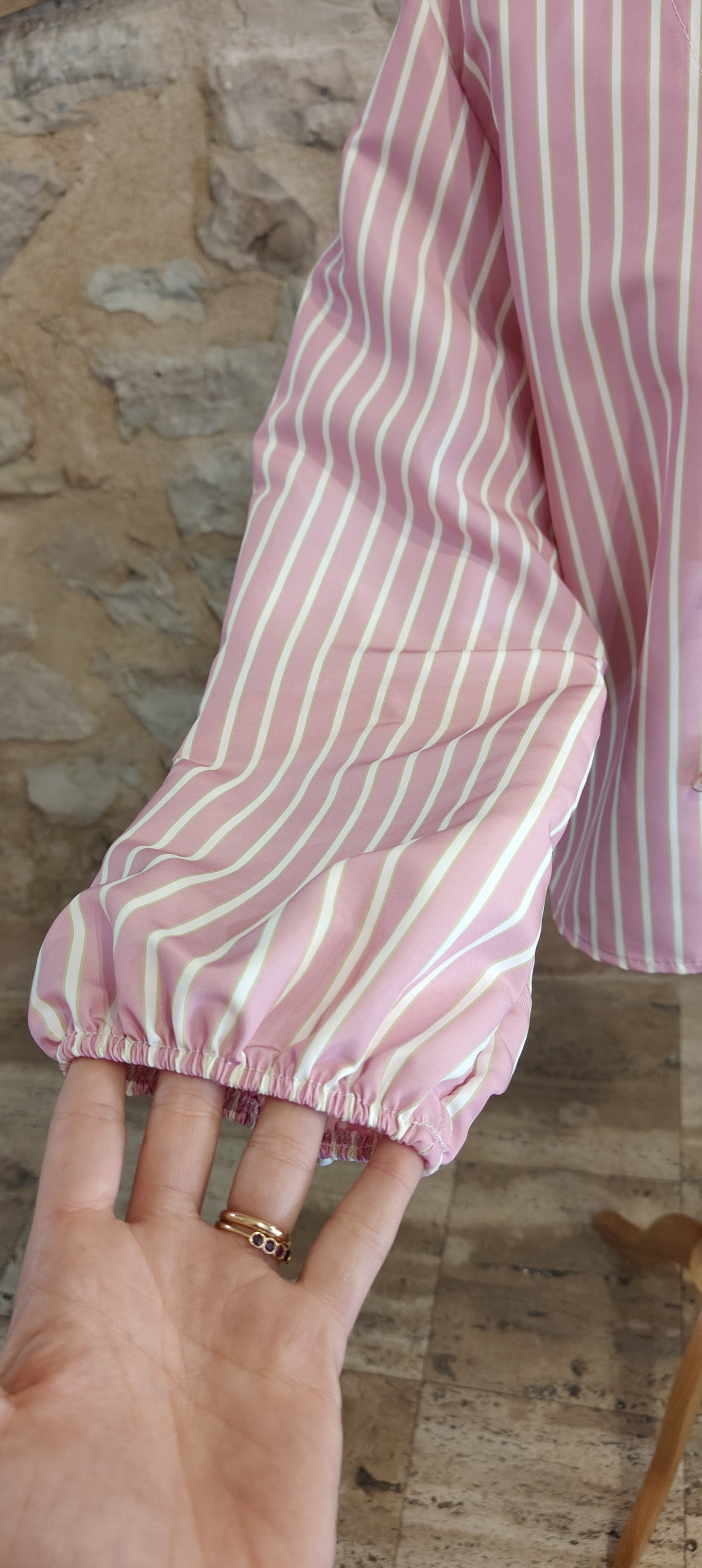 Camicia fiocchetti (rosa)