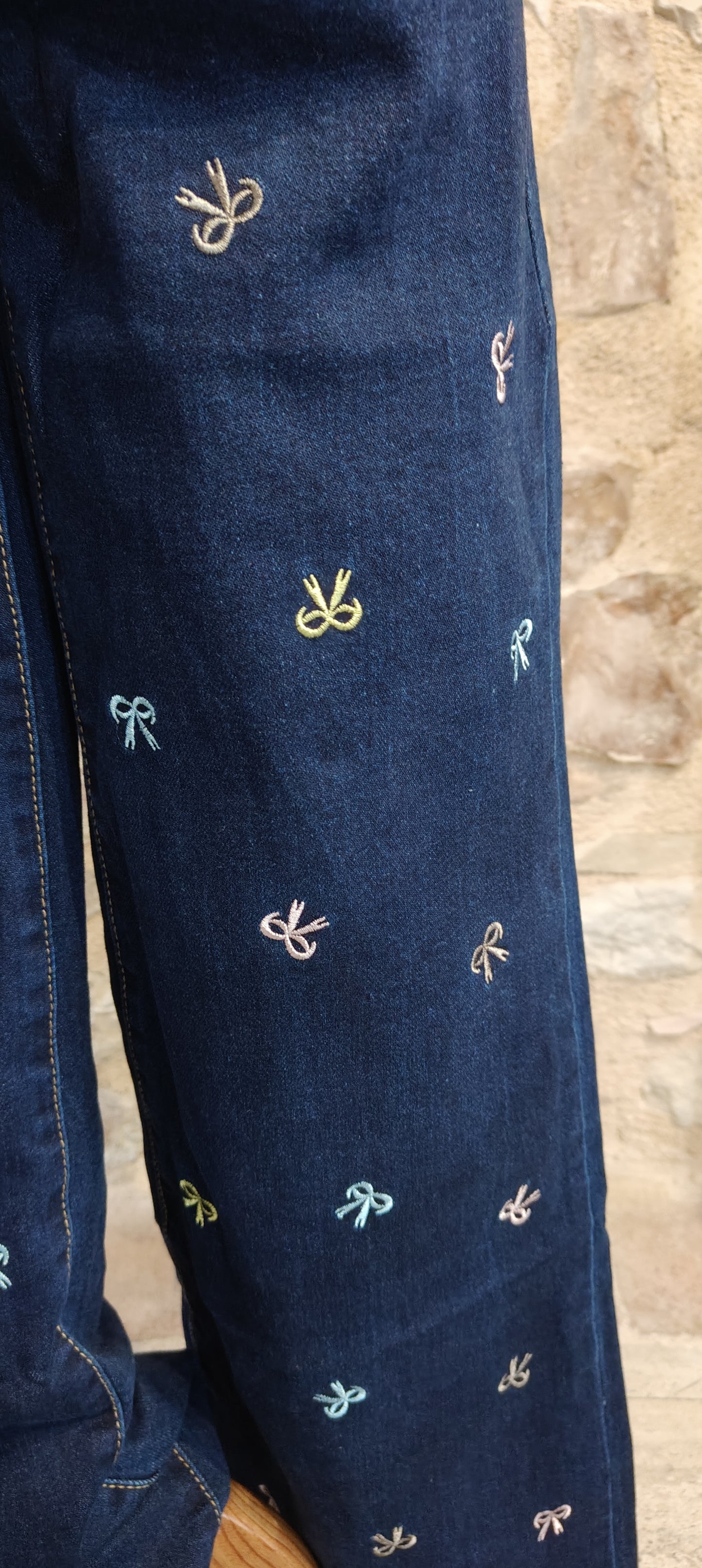 Jeans fiocchetti
