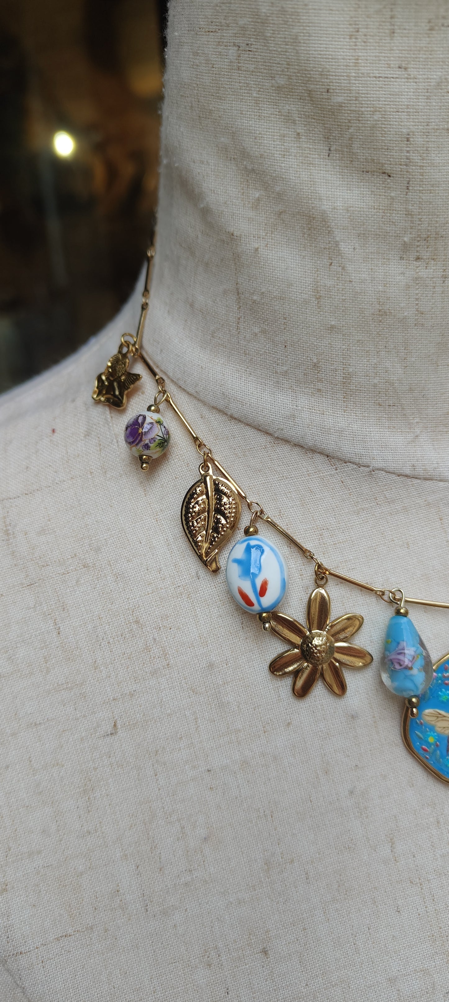 Collana charms - Ape