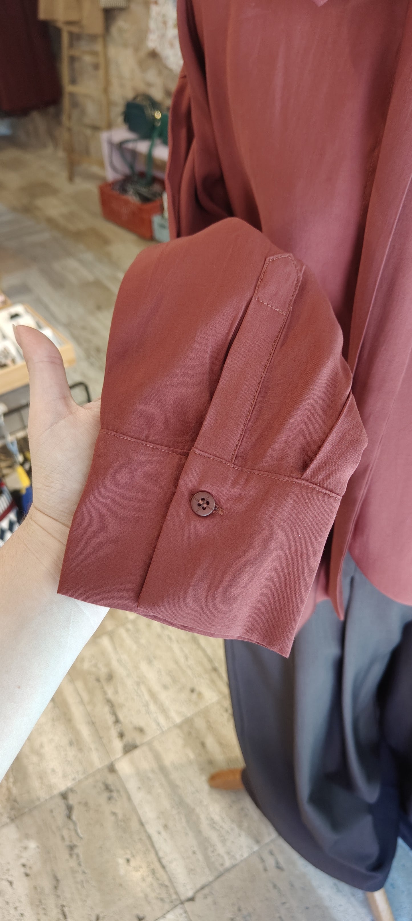 Camicia con fiocco