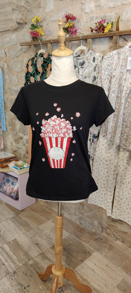T-shirt pop corn