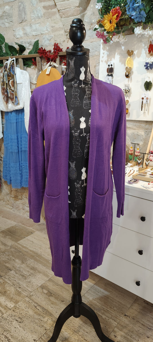 Cardigan viola