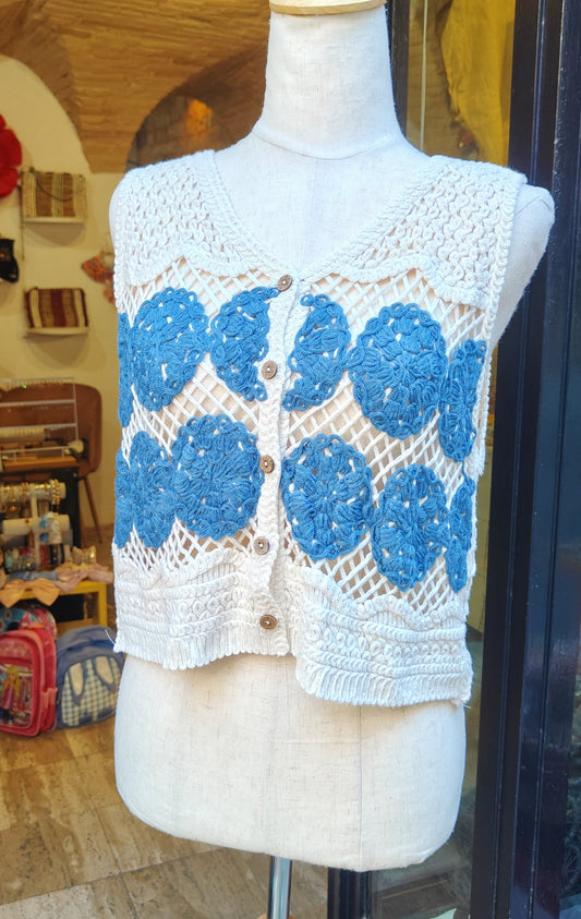 Gilet ricamato