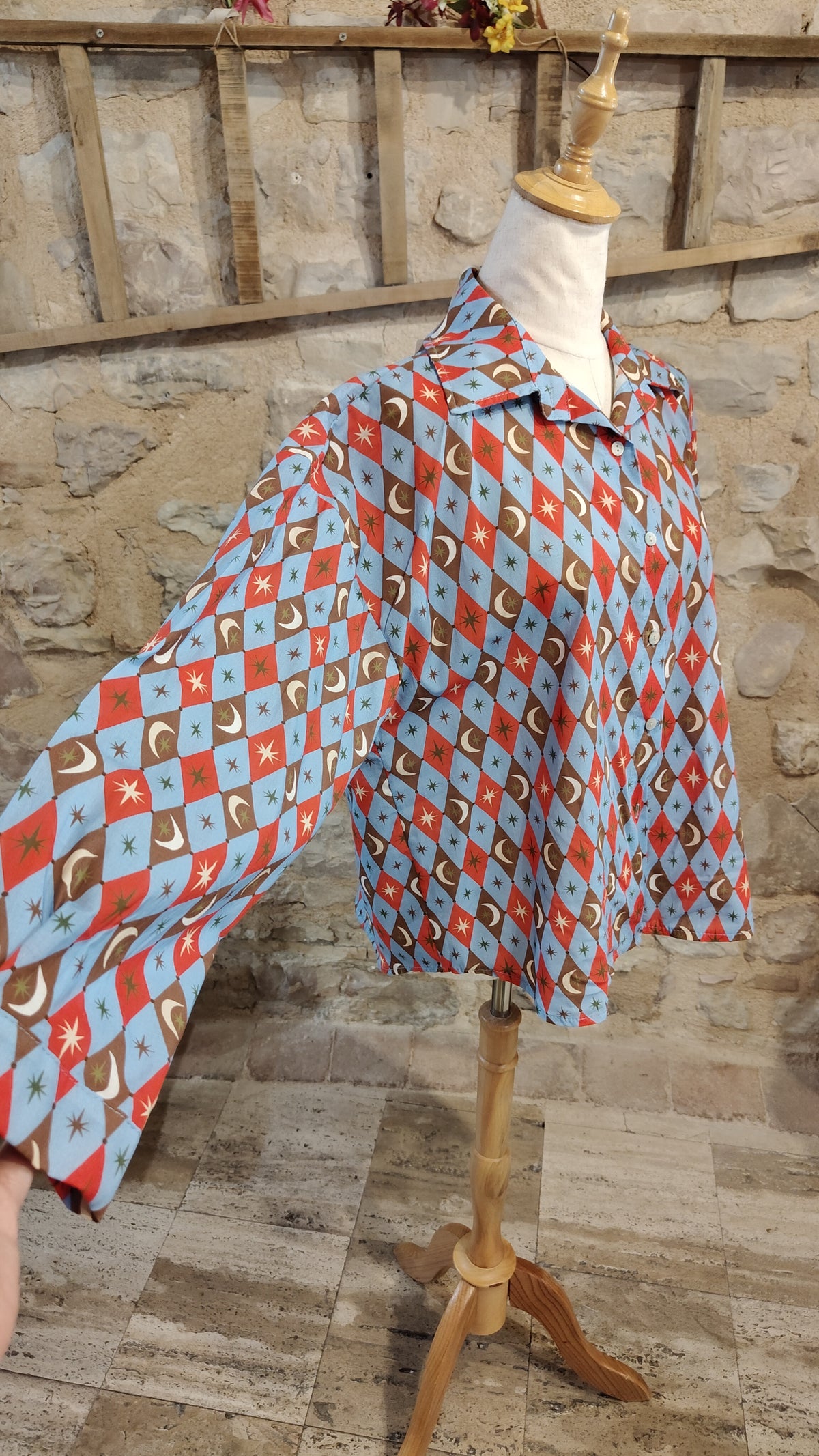 Camicia circus (azzurra)