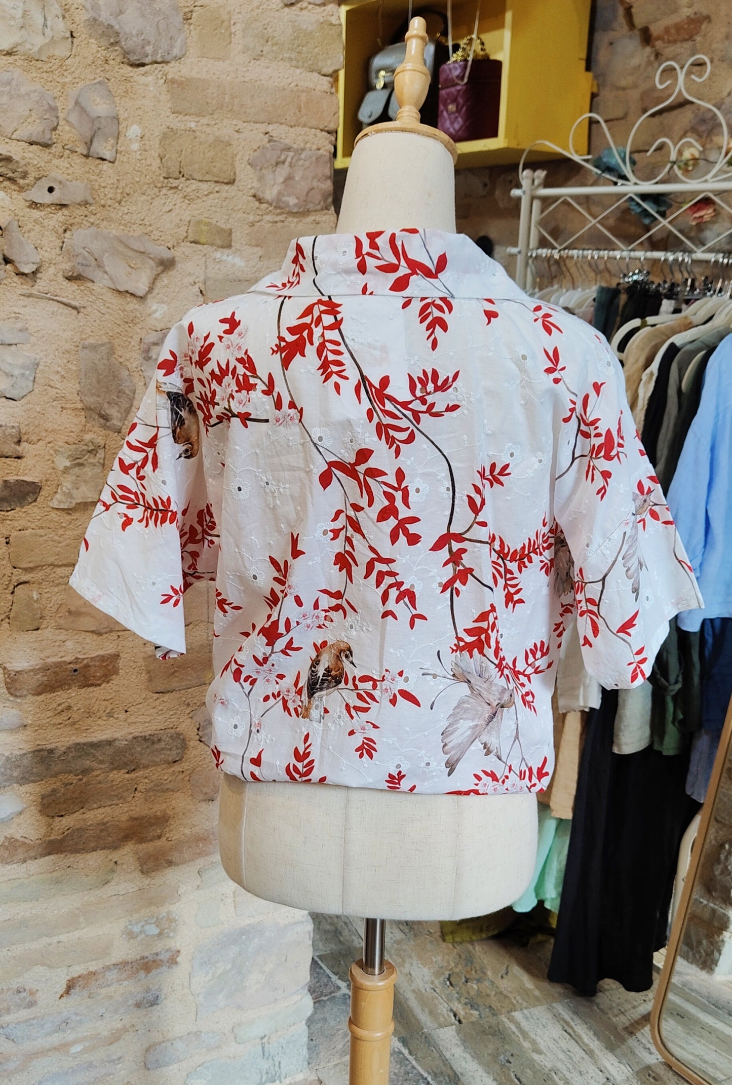 Camicia colibrì