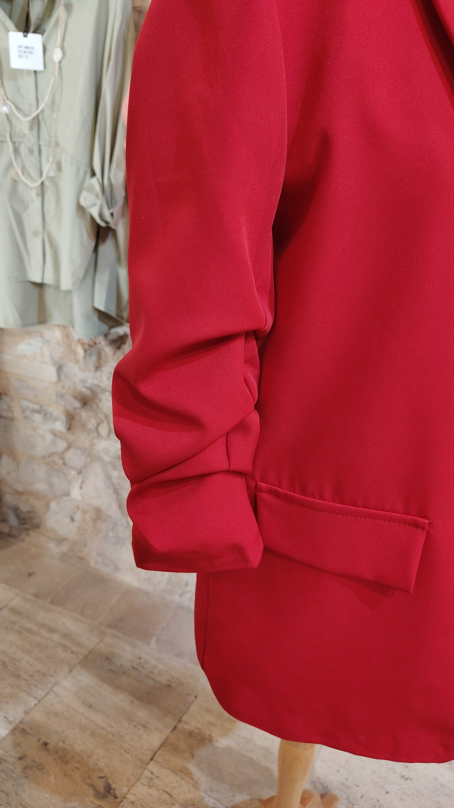 Blazer rosso