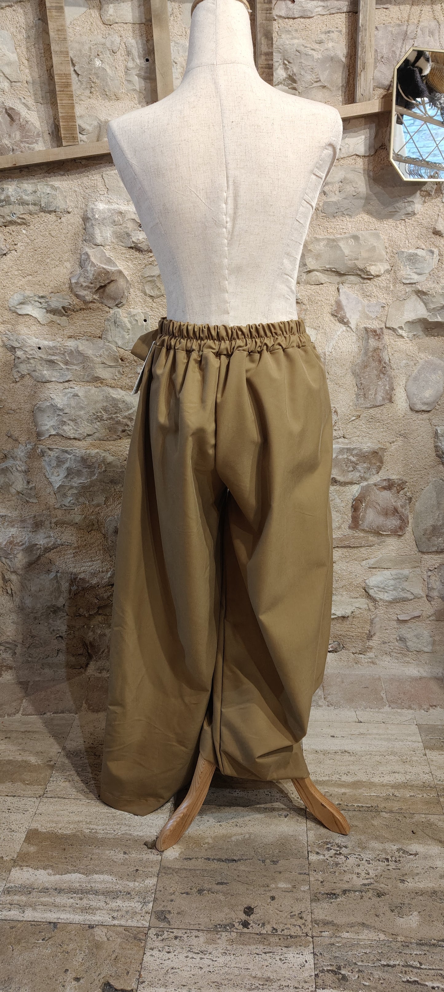 Pantaloni panopesca senape