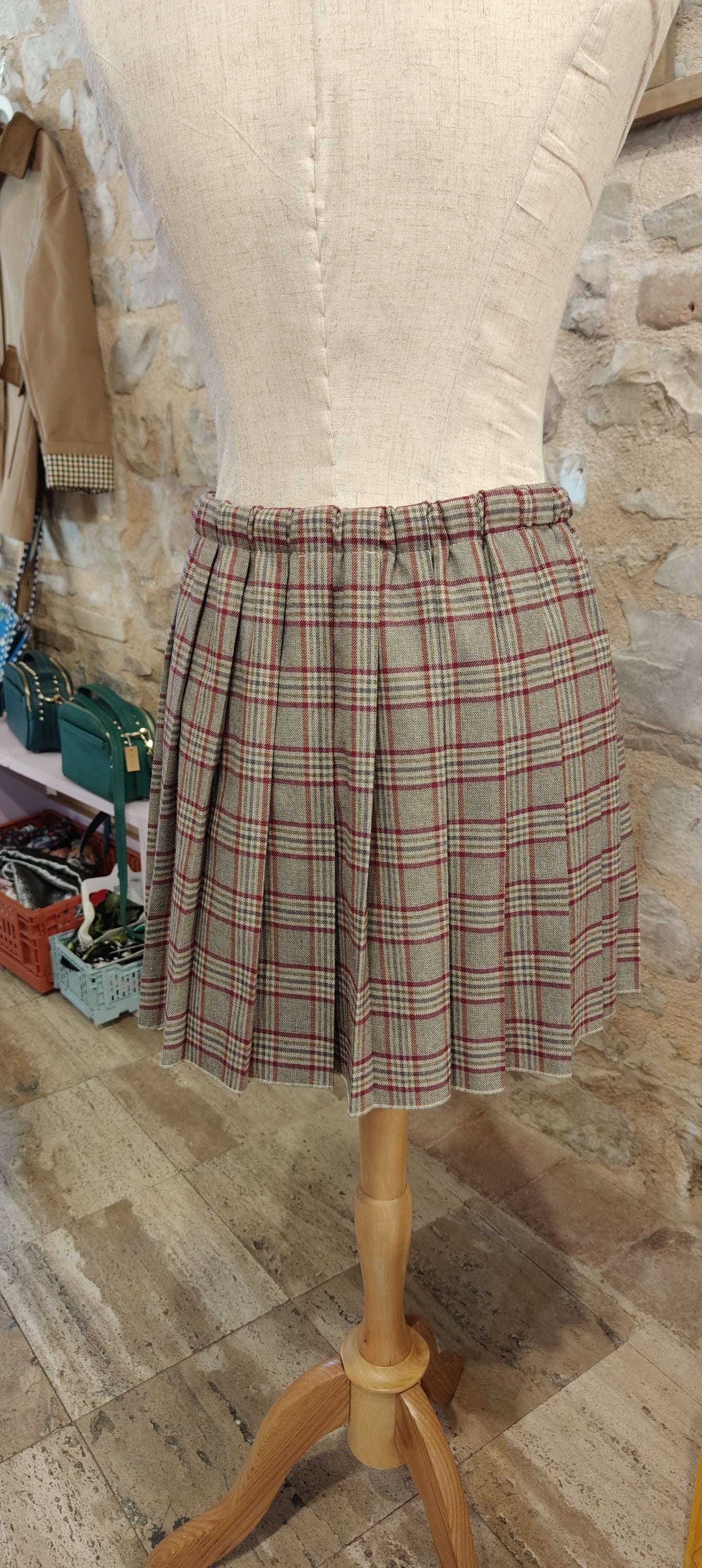 Minigonna tartan
