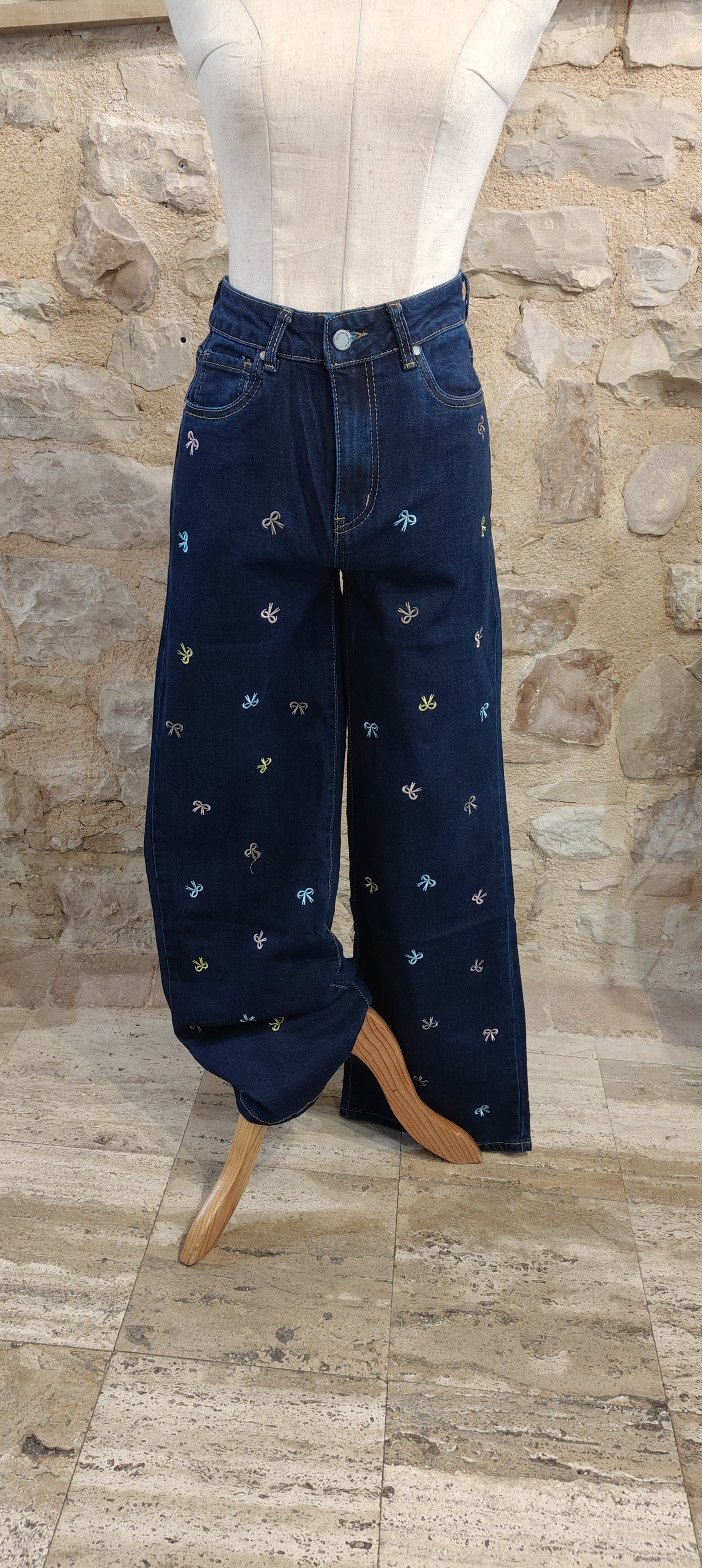 Jeans fiocchetti