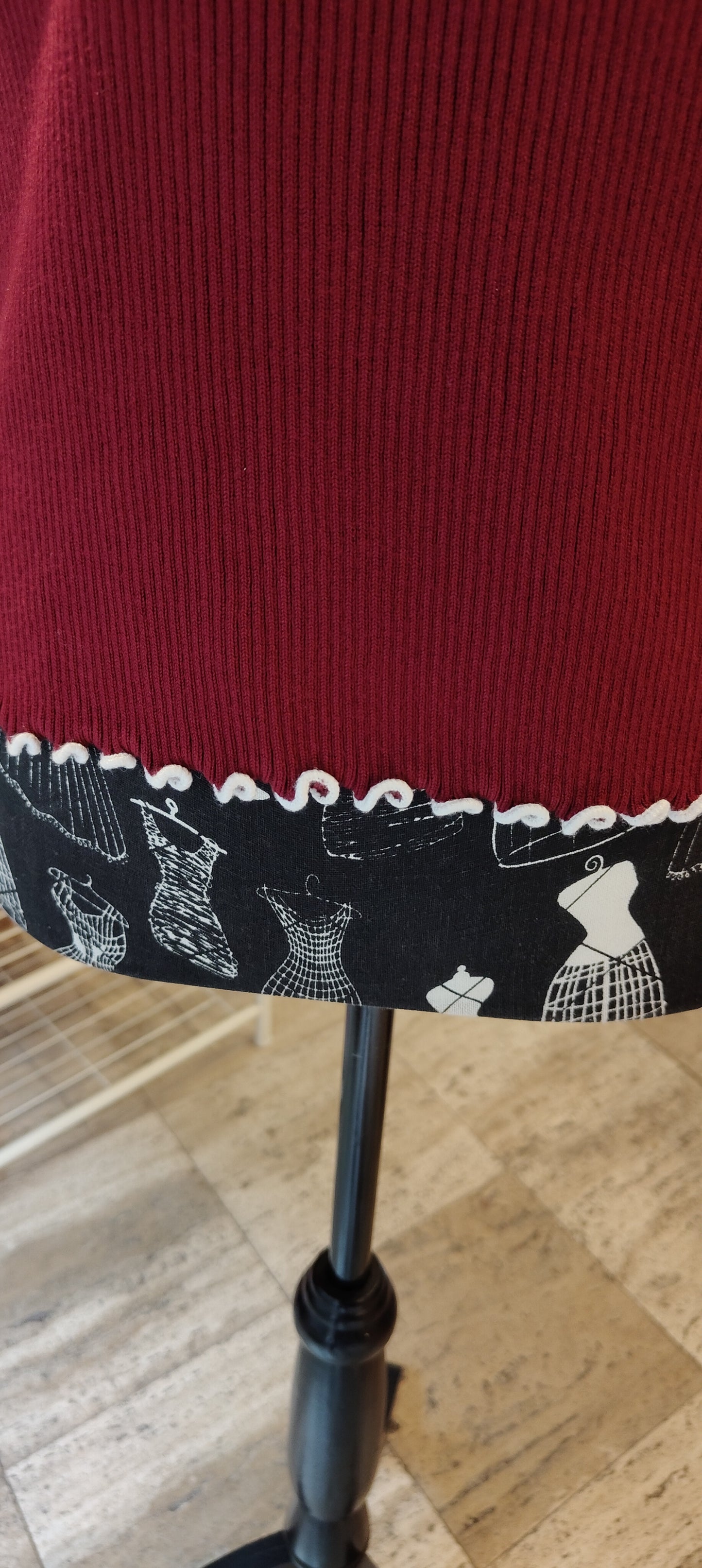 Maglia bordeaux