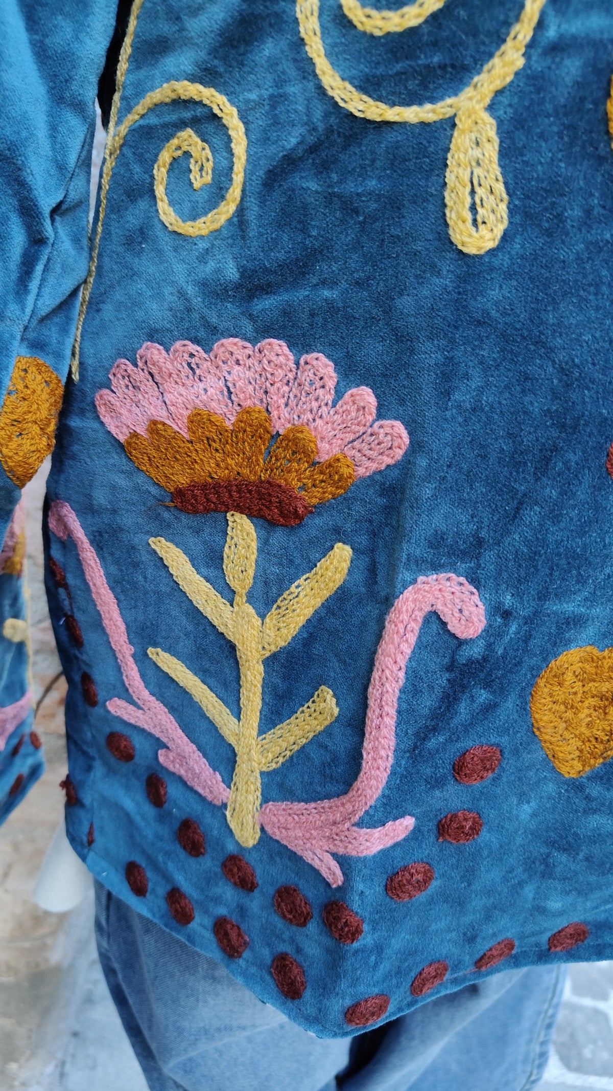Kimono Suzani Fiordaliso