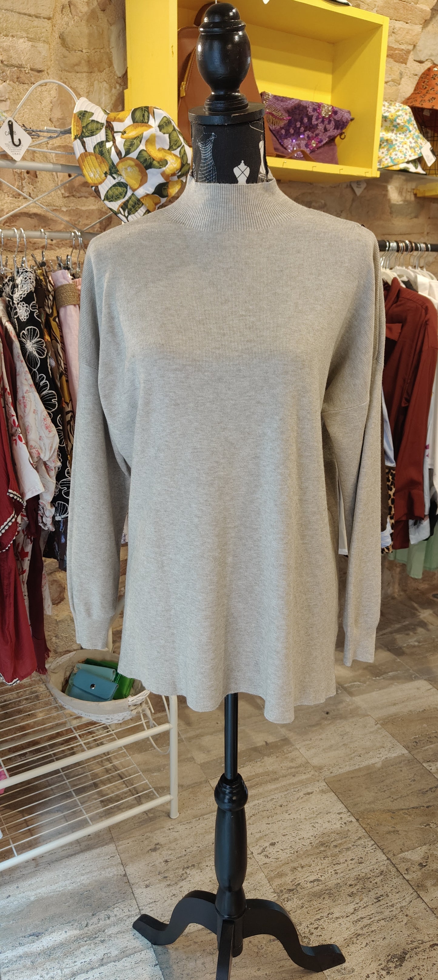 Maglia beige