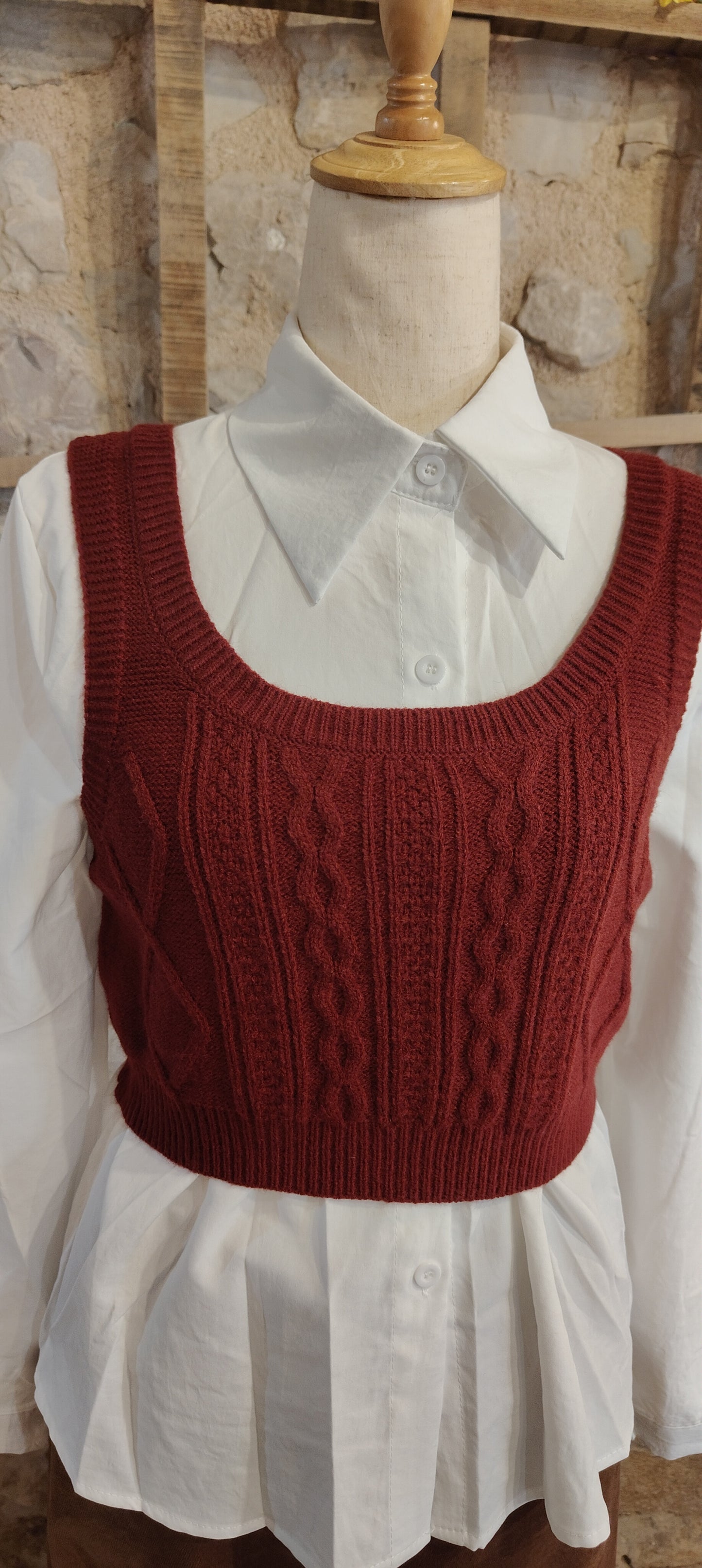 Camicia con gilet