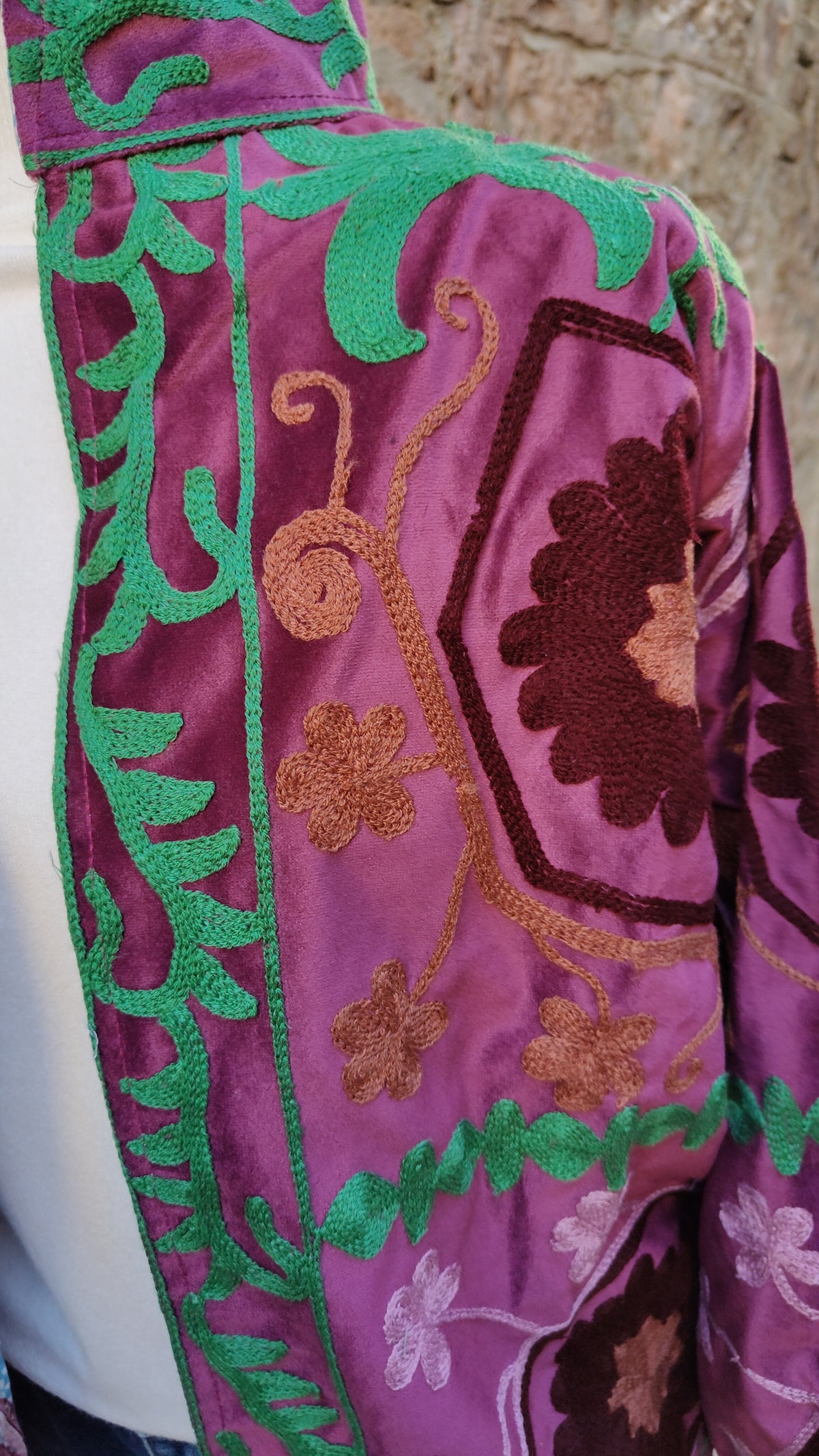 Kimono Suzani Melanzana