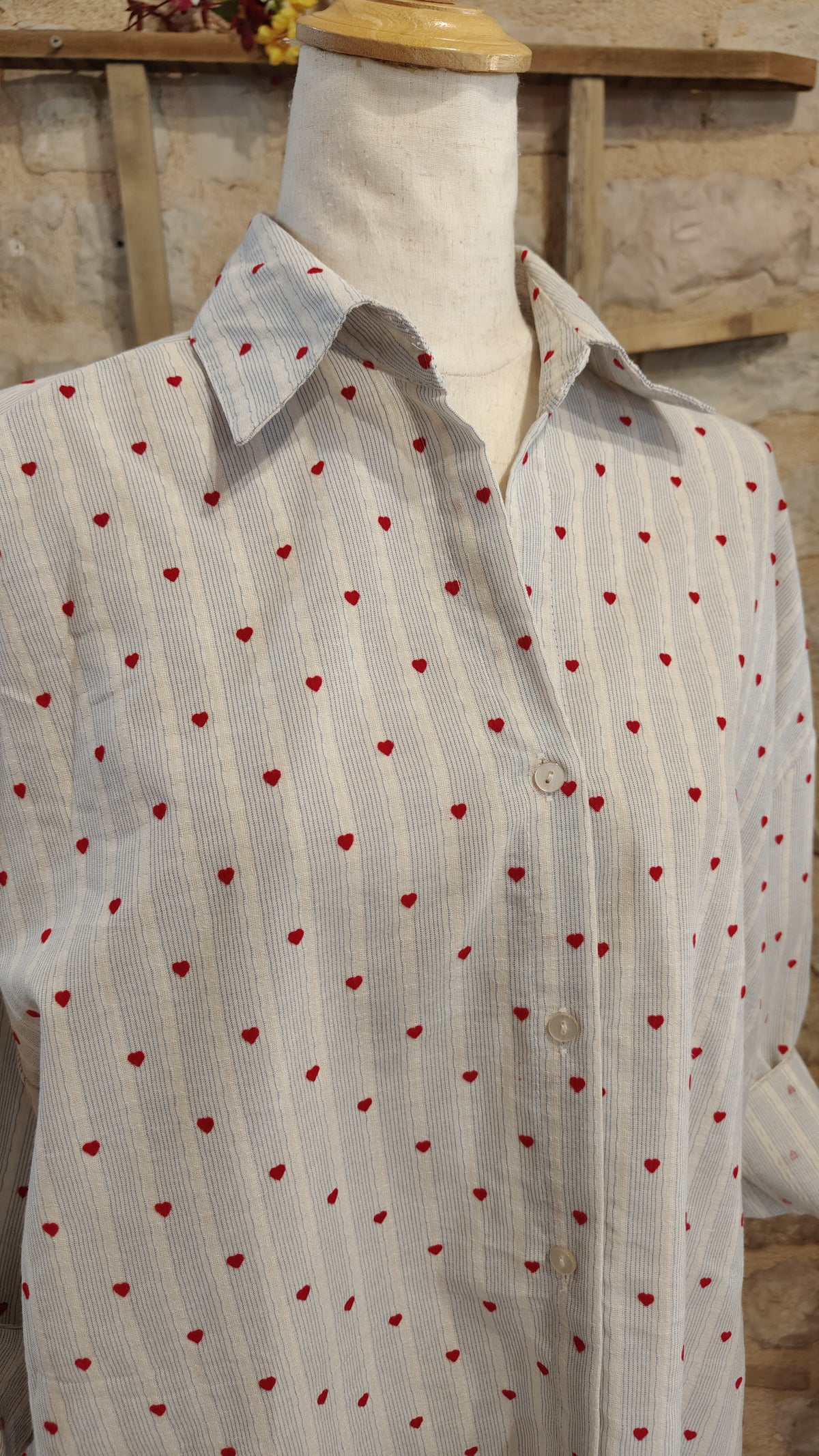 Camicia cuoricini