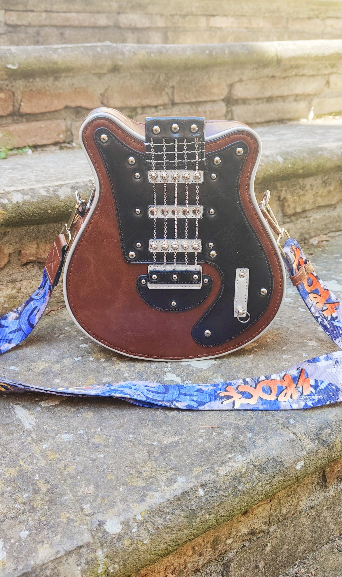 Borsa chitarra marrone (piccola)