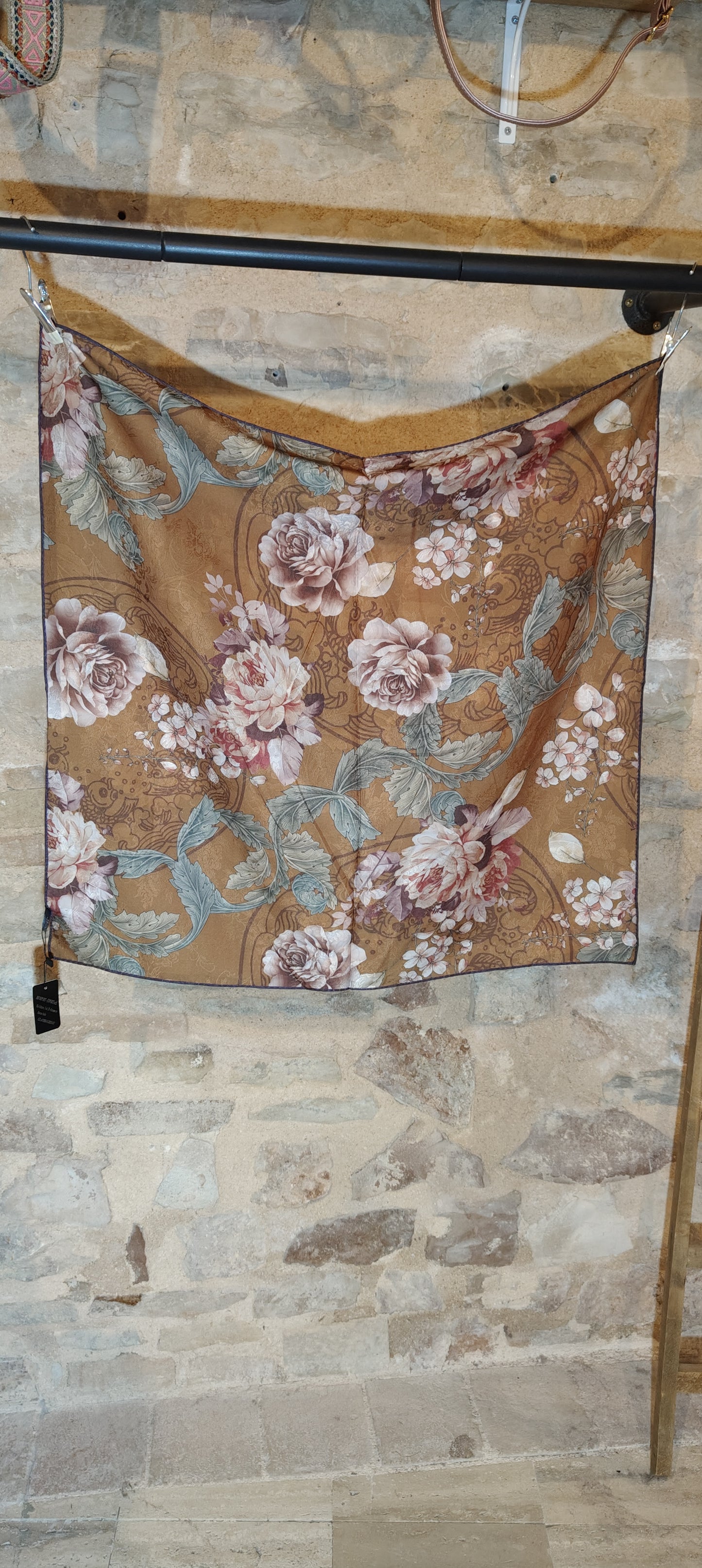 Foulard peonie