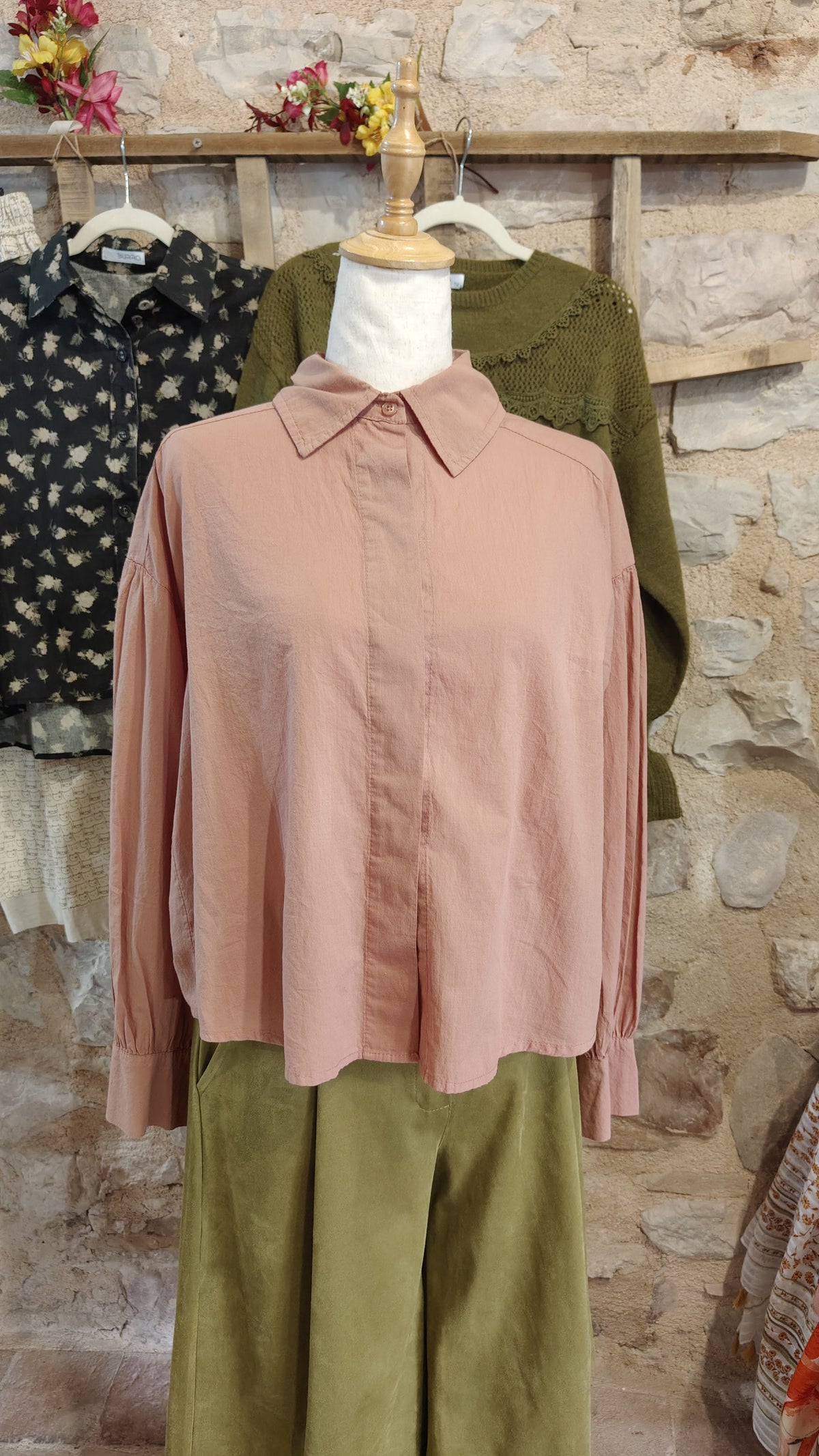 Camicia basic (pesca)