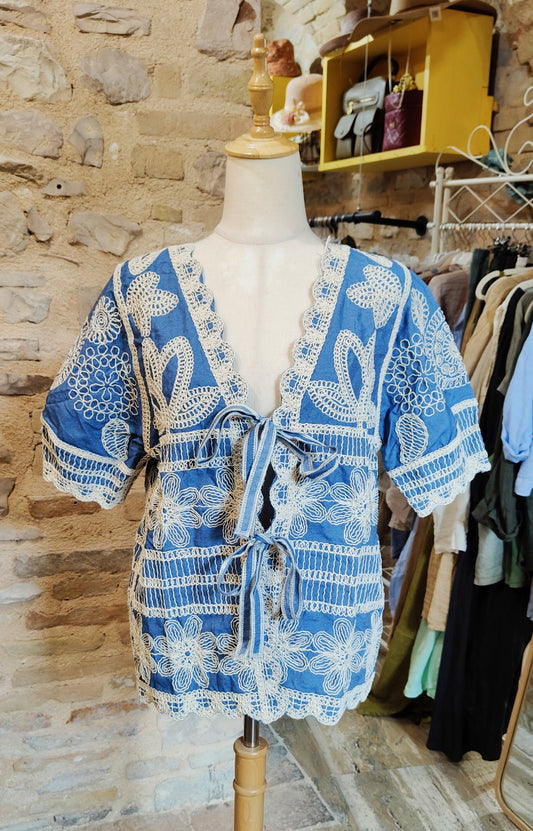 Blusa ricami