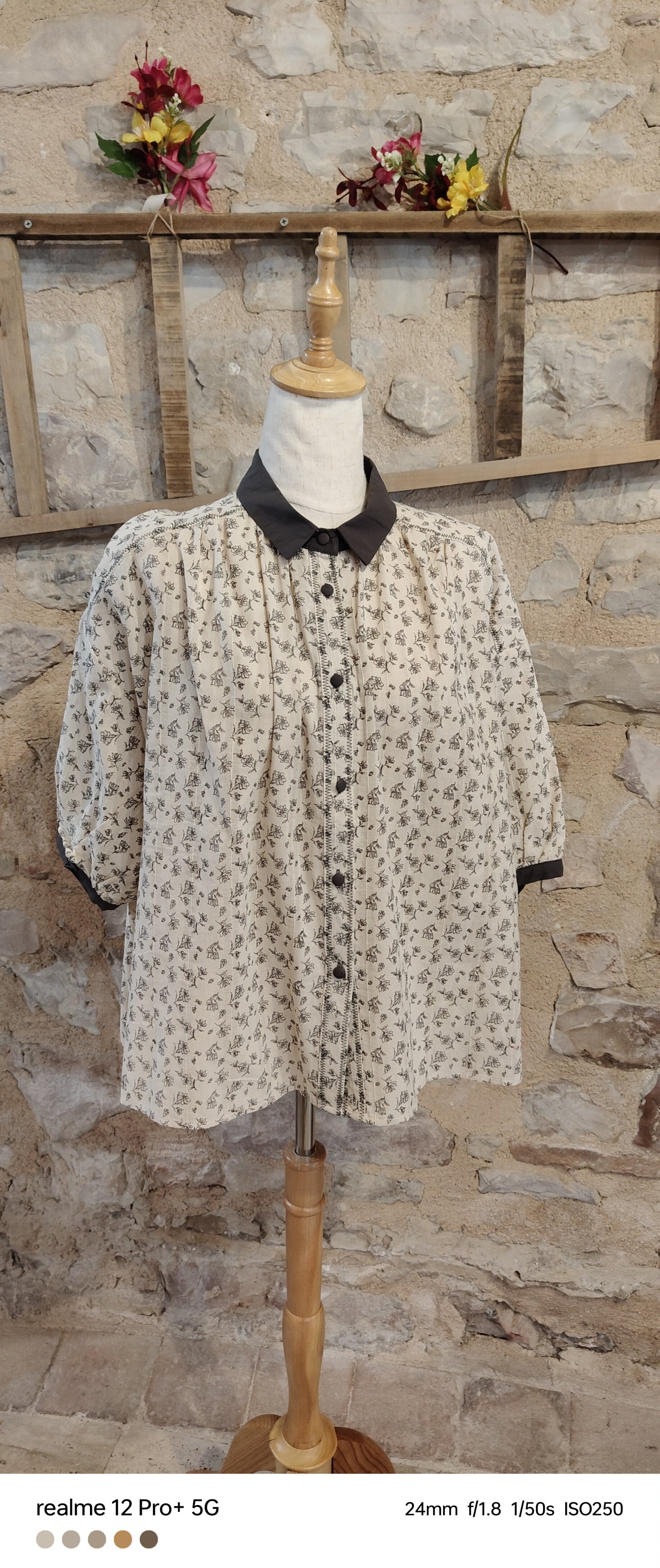 Camicia gardenia