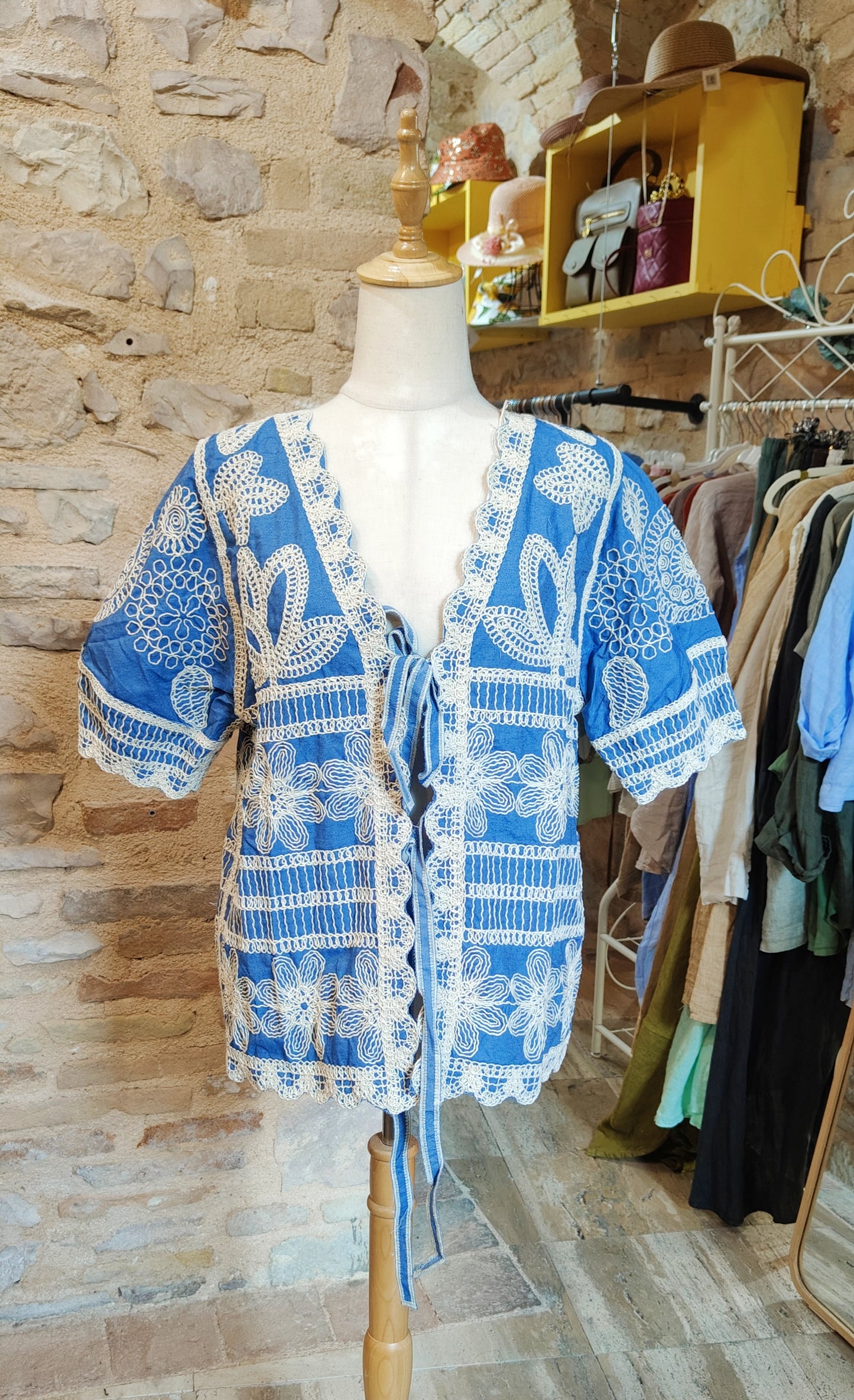 Blusa ricami